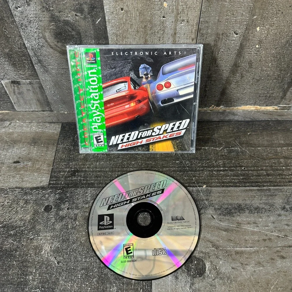 Need For Speed High Stakes Greatest Hits - Sony Playstation PS1 Tested